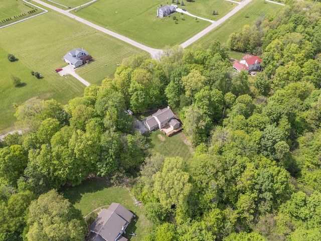 12094 Beech Tree Ct S, Thornville, OH 43076 - aerial overview of property's location with rural landscape