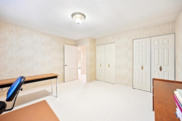 685 Dogwood Ln, Newark, OH 43055 - unfurnished office featuring wallpapered walls and carpet floors