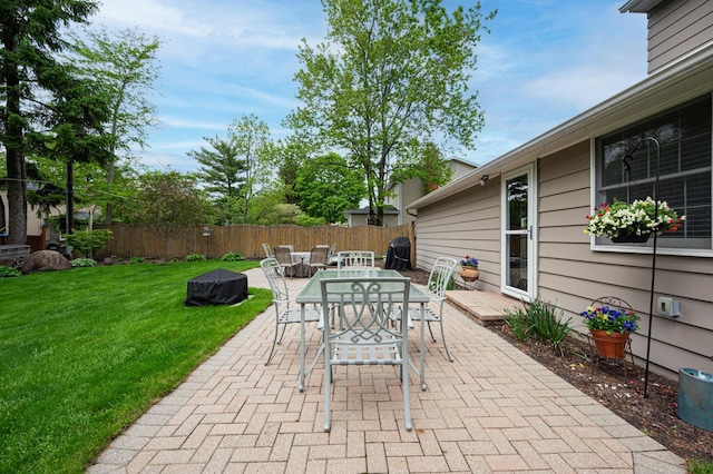 1211 Darcann Dr, Columbus, OH 43220 - view of patio / terrace with outdoor dining space