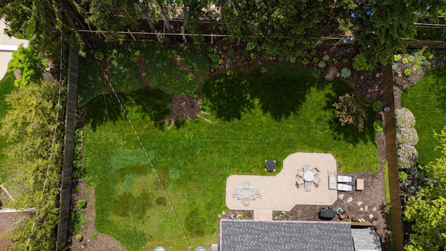 1211 Darcann Dr, Columbus, OH 43220 - view from above of property