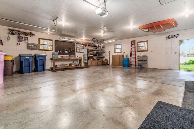 2040 Riggs Rd, Newark, OH 43055 - garage featuring a garage door opener