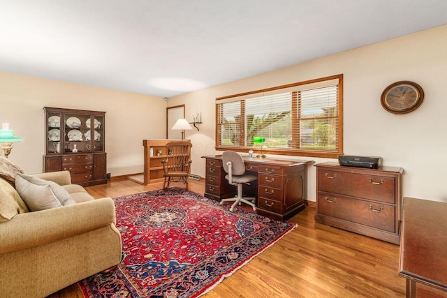 2040 Riggs Rd, Newark, OH 43055 - office space with wood finished floors