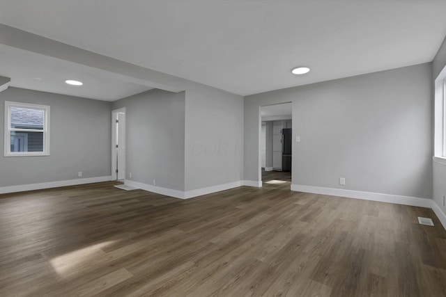 193 Seymour Ave, Buckeye Lake, OH 43008 - empty room with baseboards and wood finished floors