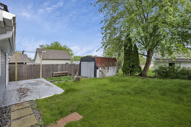 193 Seymour Ave, Buckeye Lake, OH 43008 - view of yard with a patio area, a storage unit, and an outbuilding