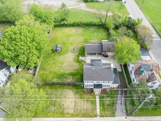 aerial view