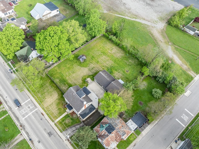 drone / aerial view