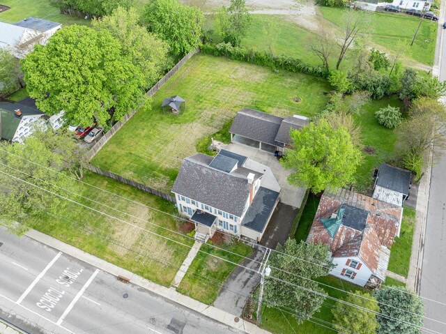 drone / aerial view