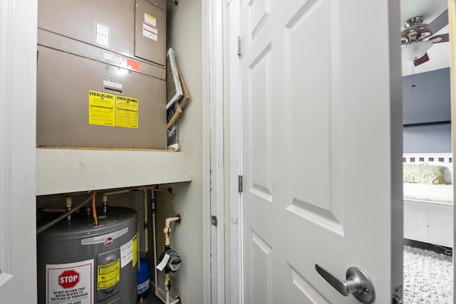 utilities with water heater