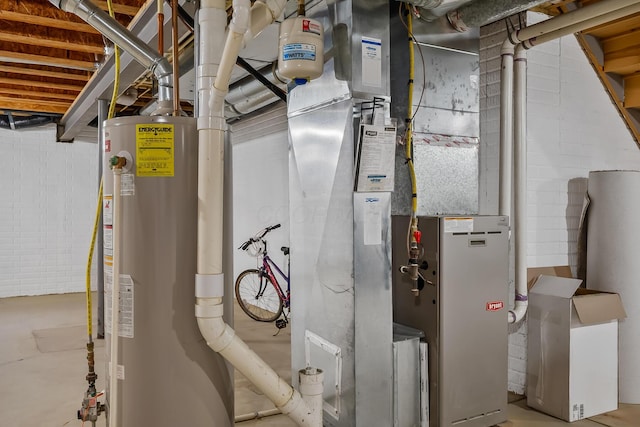 119 Harvard Loop, Delaware, OH 43015 - utility room featuring water heater