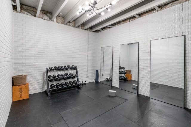 9378 Pine Creek Dr, Powell, OH 43065 - view of exercise room