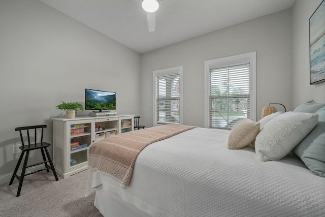 6678 Trinity Mist Way, Delaware, OH 43015 - carpeted bedroom featuring baseboards and ceiling fan