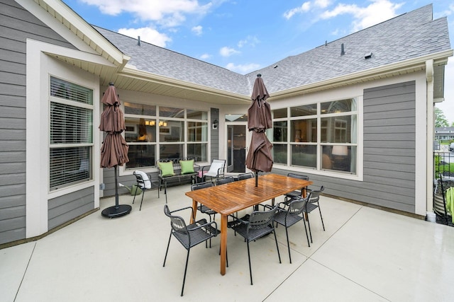 6678 Trinity Mist Way, Delaware, OH 43015 - view of patio featuring outdoor dining area