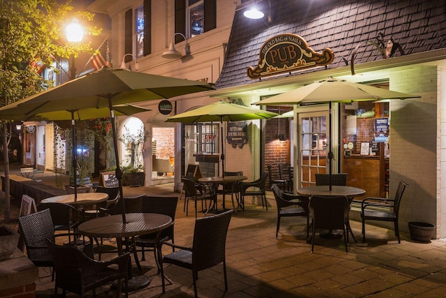 view of patio / terrace featuring outdoor dining space