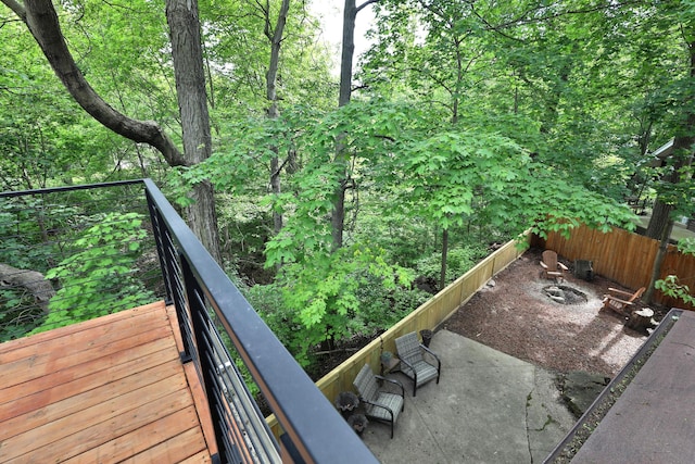 2663 Glen Echo Dr, Columbus, OH 43202 - view of balcony