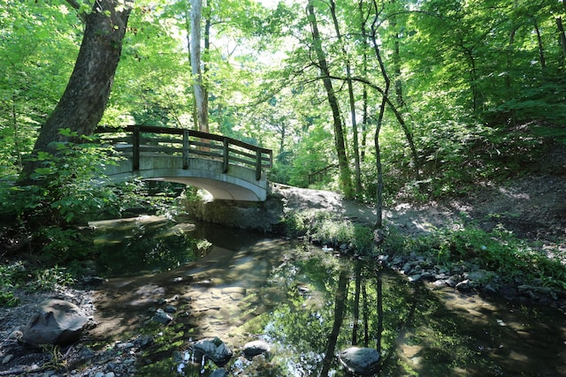 2663 Glen Echo Dr, Columbus, OH 43202 - view of yard with a wooded view