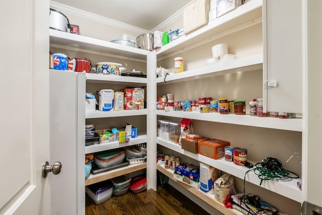 view of pantry