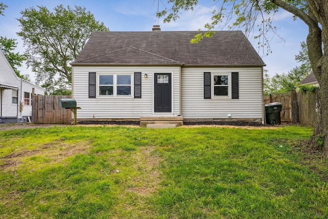 3476 Beulah Rd, Columbus, OH 43224 - view of front facade featuring roof with shingles and a chimney