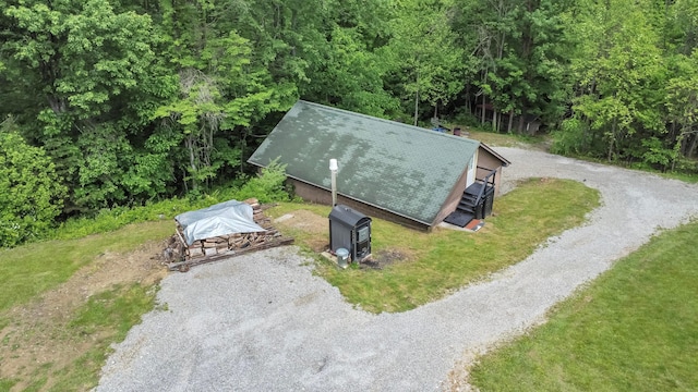 6334 Hansley Rd SE, Sugar Grove, OH 43155 - aerial view of property and surrounding area