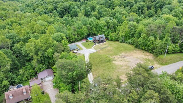 6334 Hansley Rd SE, Sugar Grove, OH 43155 - drone / aerial view of a forest
