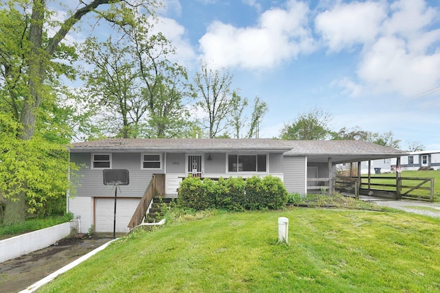2433 Nedra St, Grove City, OH 43123 - ranch-style house featuring driveway and a garage