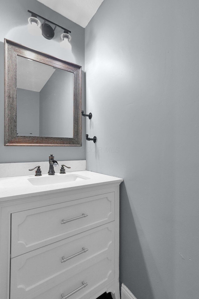 2433 Nedra St, Grove City, OH 43123 - bathroom with vanity and baseboards