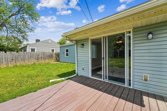 407 Yarmouth Ln, Columbus, OH 43228 - view of deck