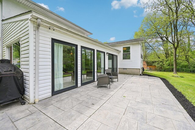 500 Cherrington Ct, Westerville, OH 43081 - view of patio / terrace with area for grilling