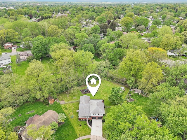 500 Cherrington Ct, Westerville, OH 43081 - drone / aerial view