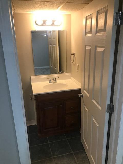 1817 Ridgebury Dr, Hilliard, OH 43026 - bathroom featuring vanity and tile patterned flooring