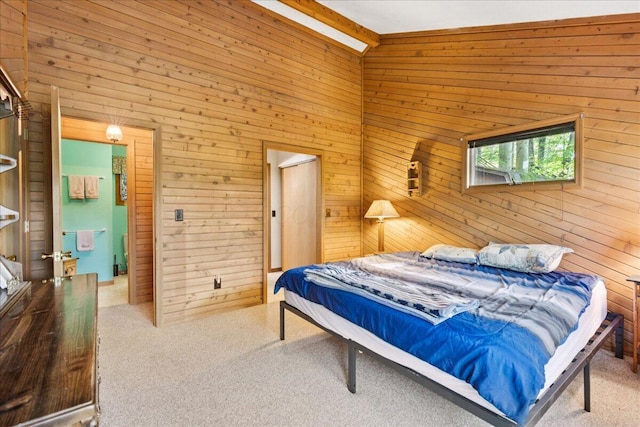 512 Natchez Ln, Sugar Grove, OH 43155 - bedroom with wooden walls and carpet flooring