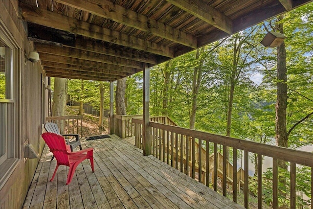 512 Natchez Ln, Sugar Grove, OH 43155 - view of deck