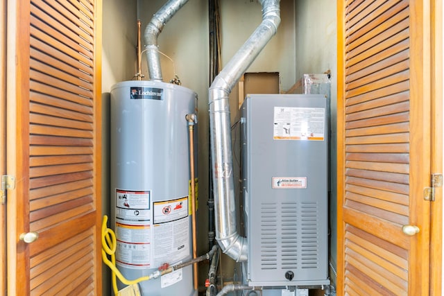 utilities with gas water heater