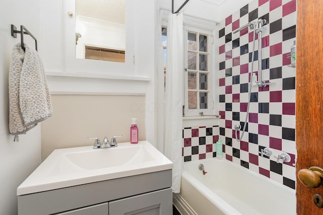 404 Rawling St, Washington Court House, OH 43160 - bathroom with  shower combination and vanity