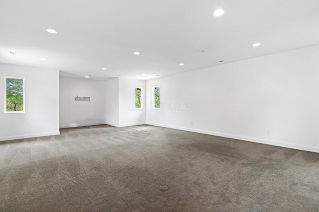 3084 Asbury Dr, Columbus, OH 43221 - empty room featuring recessed lighting, carpet, and baseboards