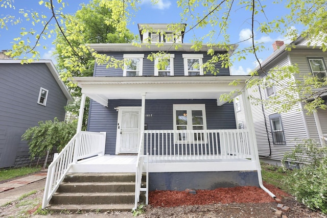 1617 Arlington Ave, Columbus, OH 43211 - american foursquare style home with covered porch