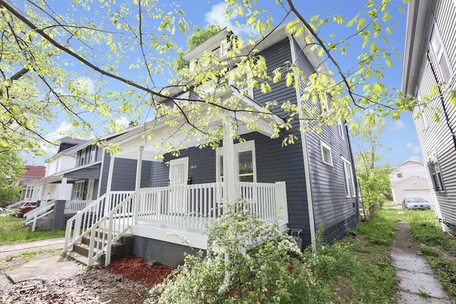 1617 Arlington Ave, Columbus, OH 43211 - view of front of home featuring a porch