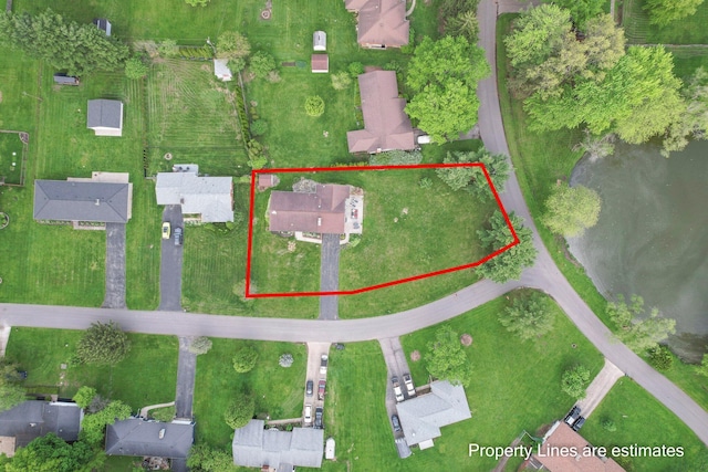 3130 Marwick Rd, Columbus, OH 43232 - aerial view of property's location featuring property boundaries highlighted