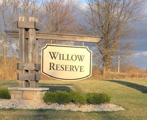 104 Red Willow Dr, Etna, OH 43068 - community / neighborhood sign with a yard