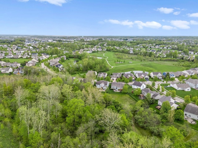 6674 Letterman Dr, Powell, OH 43065 - aerial overview of property's location featuring nearby suburban area