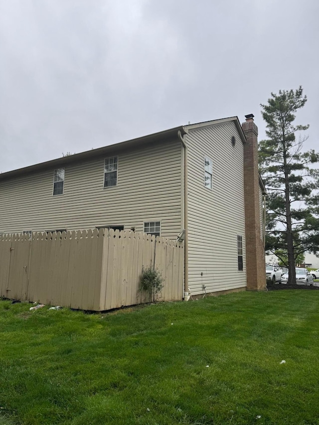 7782 Hansgrove Ct, Dublin, OH 43016 - view of home's exterior featuring a chimney