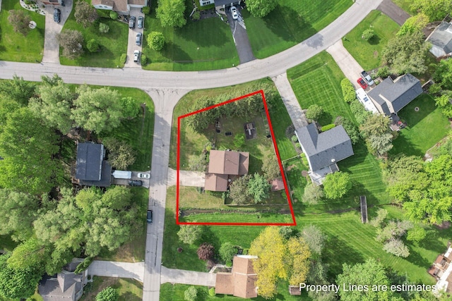 12164 Twincreek Dr, Pickerington, OH 43147 - view of property location featuring property parcel outlined