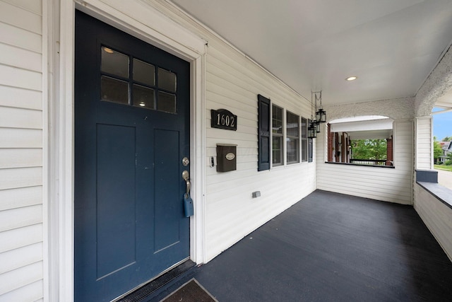 1602 Franklin Ave, Columbus, OH 43205 - entrance to property featuring a porch