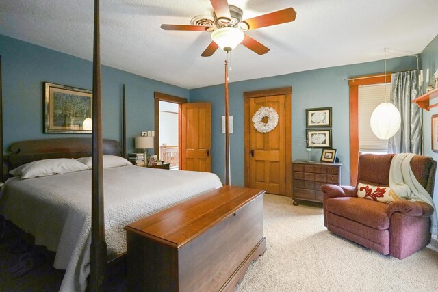1452 W Cook Rd, Mansfield, OH 44906 - bedroom featuring light carpet and a ceiling fan