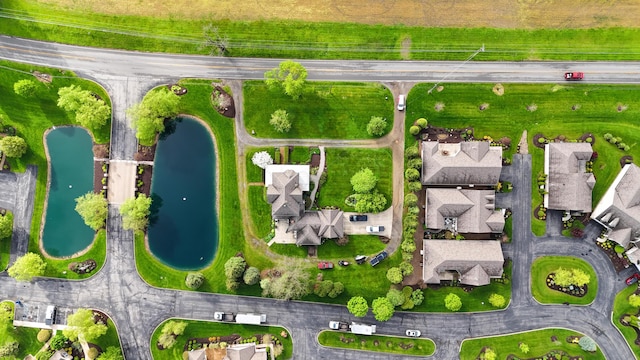 1452 W Cook Rd, Mansfield, OH 44906 - aerial perspective of suburban area with a nearby body of water