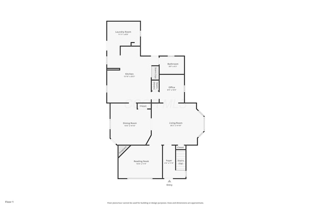 1452 W Cook Rd, Mansfield, OH 44906 - home floor plan
