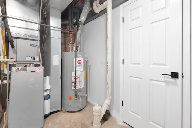 5744 Burcale Dr, Galloway, OH 43119 - utilities featuring gas water heater
