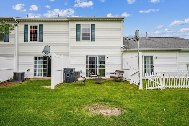 5176 Lodi Dr Unit 26B, Canal Winchester, OH 43110 - rear view of property with central AC unit
