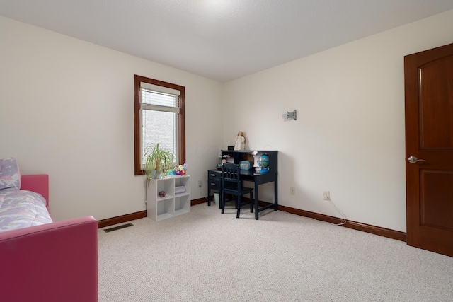 9785 Kingston Cir, Powell, OH 43065 - office area with light carpet and baseboards
