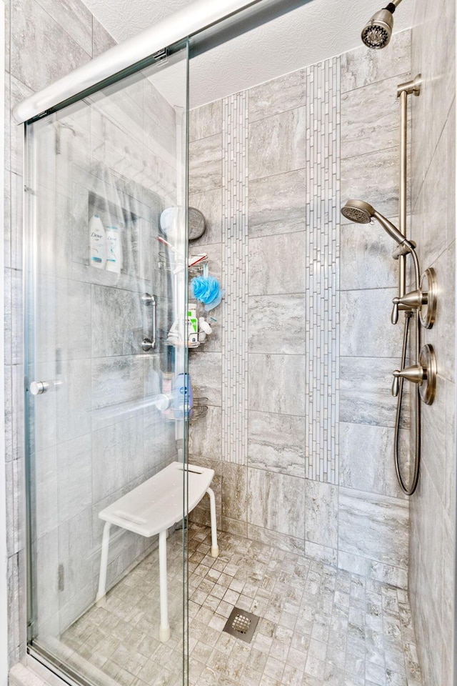 full bath with a stall shower