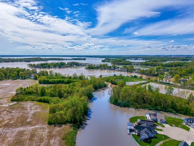 9545 Heron Way, Belle Center, OH 43310 - drone / aerial view of a nearby body of water